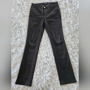 EUC NYDJ Lift Tuck Technology Skinny Jeans Stretchy Brown Womens 6